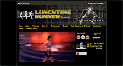 Desktop Screenshot of lunchtimerunner.com
